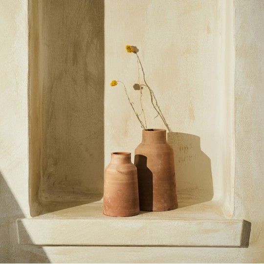 Gofis Home - Πήλινο Βάζο Ø13cm Ύψος 23cm Nala 142