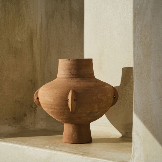 Gofis Home - Πήλινο Βάζο Ø18cm Ύψος 25cm Zola 152