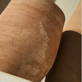 Gofis Home - Πήλινο Βάζο Set Ø10cm Ύψος 16cm & Ø12cm Ύψος 25cm  Kaya 154