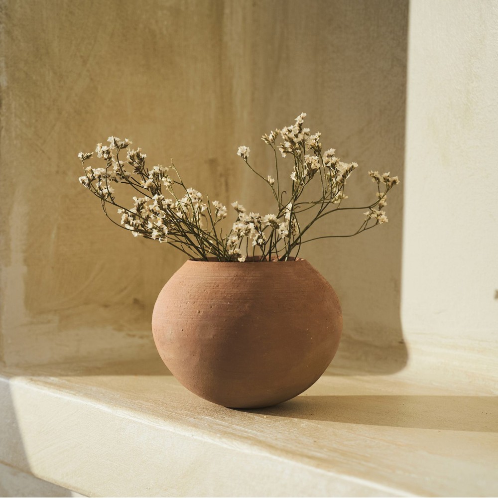 Gofis Home - Πήλινο Δοχείο Ø13cm Ύψος 12cm Dalila 170