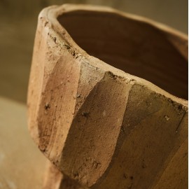 Gofis Home - Πήλινο Δοχείο Ø14cm Ύψος 11cm Makayla 148