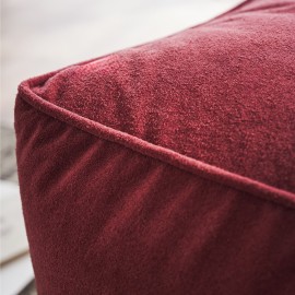 Gofis Home - Πουφ 40x50x50cm Mirabelle Spice Red 461/02