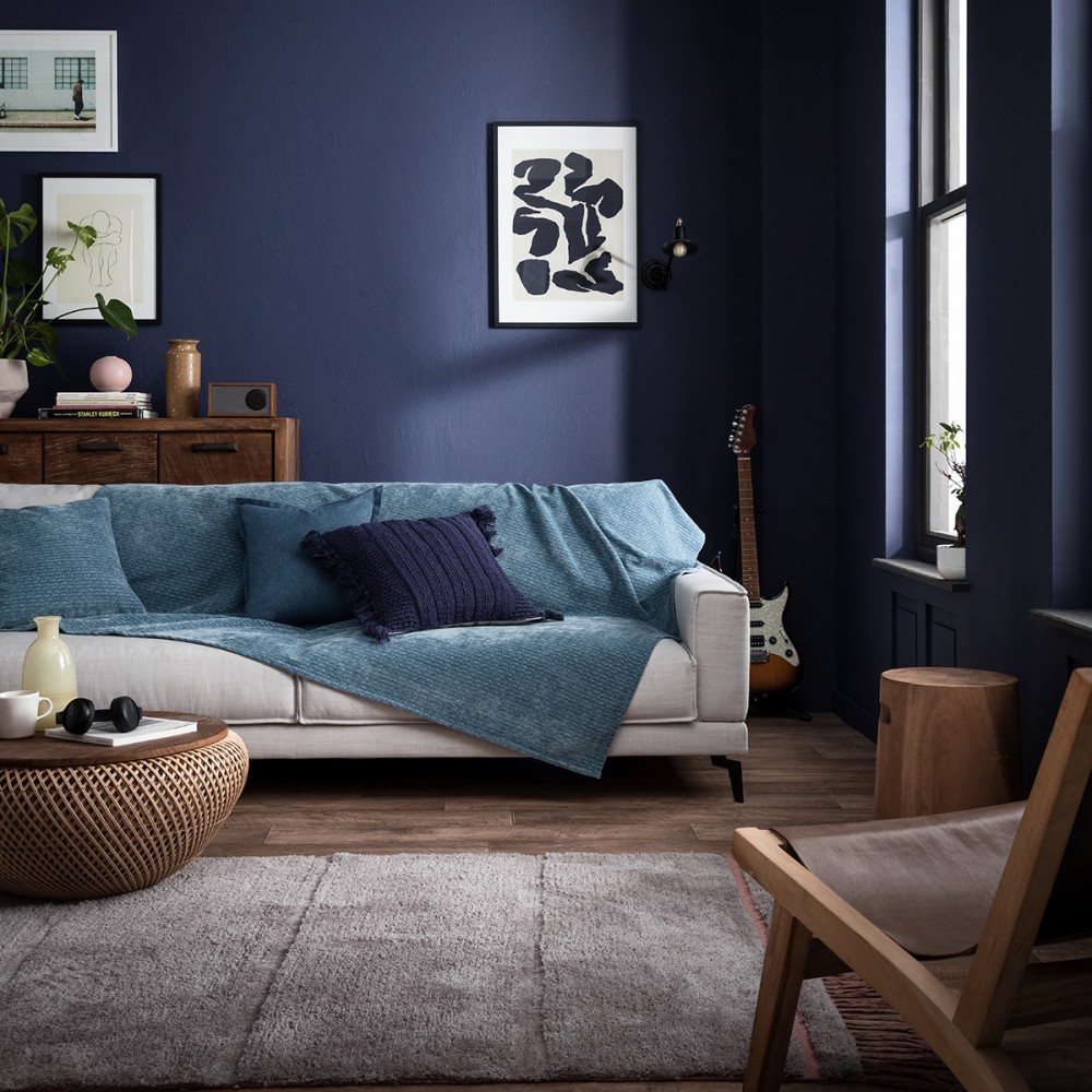 Gofis Home - Ριχτάρι 180x250cm Valley Sea Blue 421/01