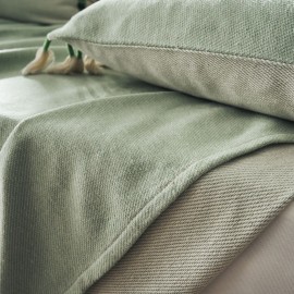 Gofis Home - Ριχτάρι Διακοσμητικό 180x180cm Kianga Bean Green 226/18