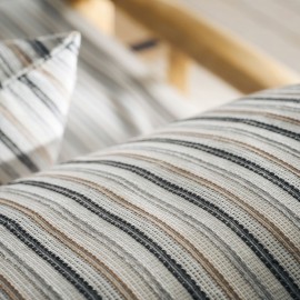 Gofis Home - Ριχτάρι Πολυθρόνας 180x180cm Clover Brown Grey 334/21