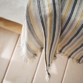 Gofis Home - Ριχτάρι Πολυθρόνας 180x180cm Clover Grey Yellow 334/01