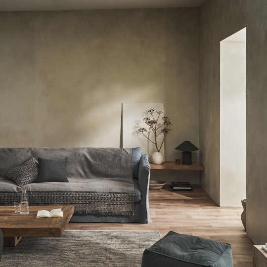 Gofis Home - Ριχτάρι Πολυθρόνας 180x180cm Indira Ash Beige/ Black 258/13