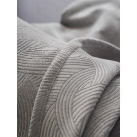 Gofis Home - Ριχτάρι Πολυθρόνας 180x180cm Nimbus Cloud Grey 447/01
