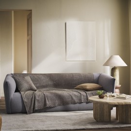 Gofis Home - Ριχτάρι Πολυθρόνας 180x180cm Valkyrie Dark Chocolate 234/41