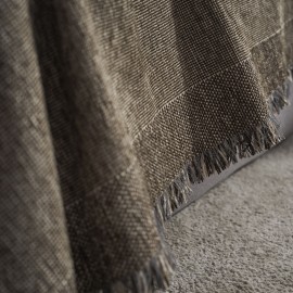 Gofis Home - Ριχτάρι Πολυθρόνας 180x180cm Valkyrie Dark Chocolate 234/41