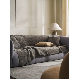 Gofis Home - Ριχτάρι Πολυθρόνας 180x180cm Yrsa Greige 141/22