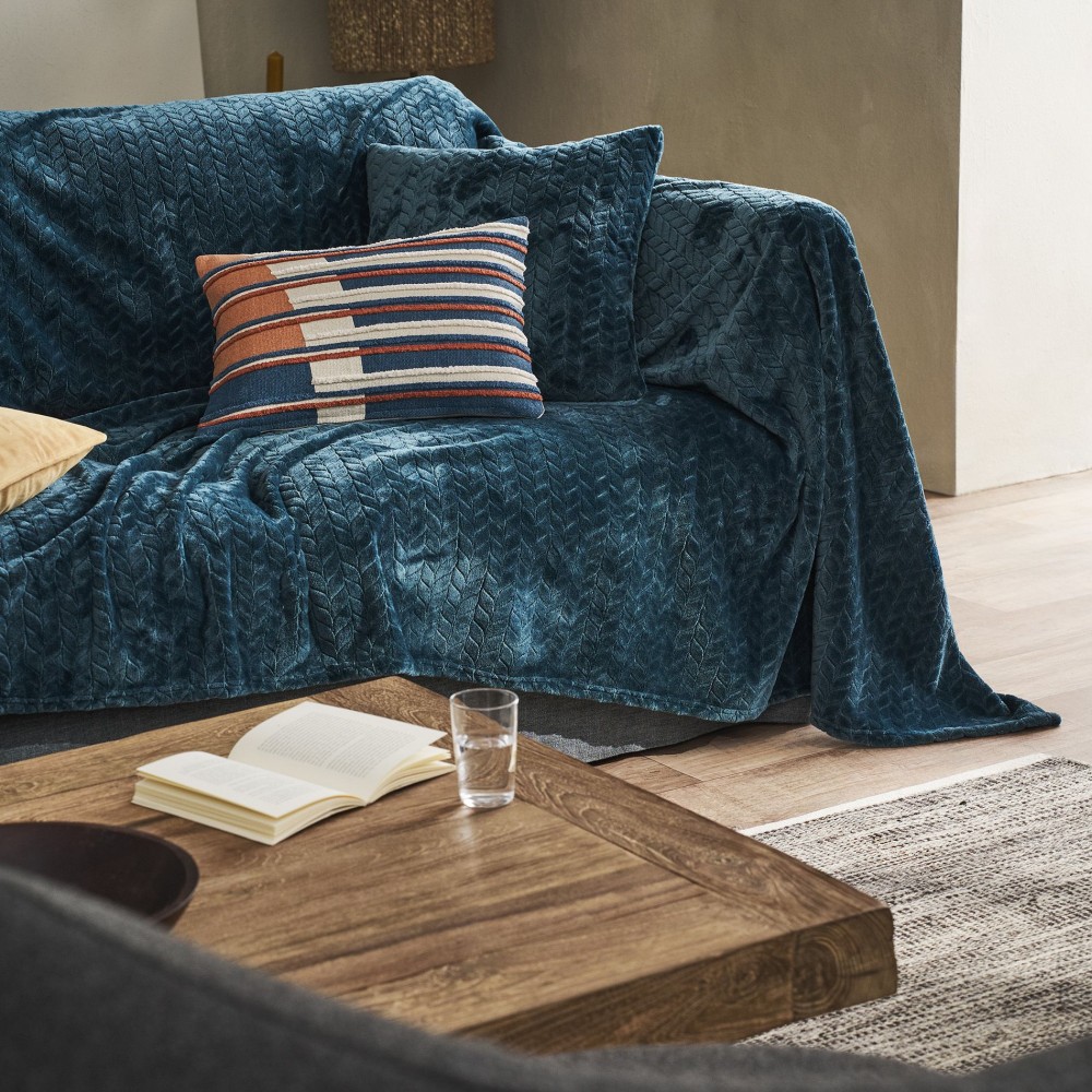 Gofis Home - Ριχτάρι 190x260cm Julien Marine Blue 114/01