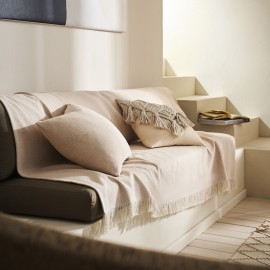 Gofis Home - Ριχτάρι Πολυθρόνας 220x170cm Mewa Wet Sand Beige 182/08