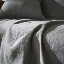 Gofis Home - Ριχτάρι Διπλής Όψης 170x350cm Rukia Sky Grey /Water Grey 269/15