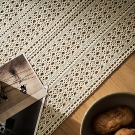 Gofis Home - Runner 37x160cm Layla Cloud Cream 047/05