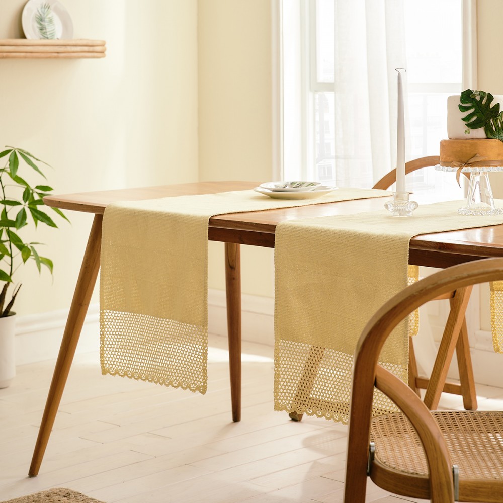  Gofis Home - Runner Alcyone 37x160cm Pollen Yellow 046/10