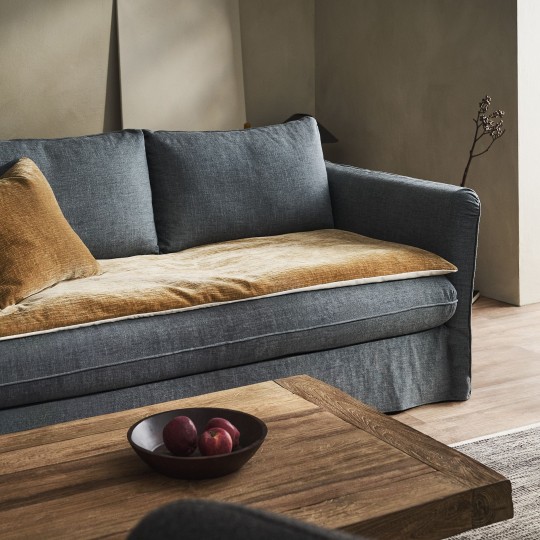 Gofis Home - Sofa Quilt 85x200cm Lucilla Gold Grain 332/04