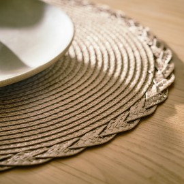 Gofis Home - Σουπλά 30x45cm Neat Gold 283