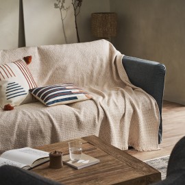 Gofis Home - Ριχτάρι 180x310cm Quina Beige/Brick 238/03