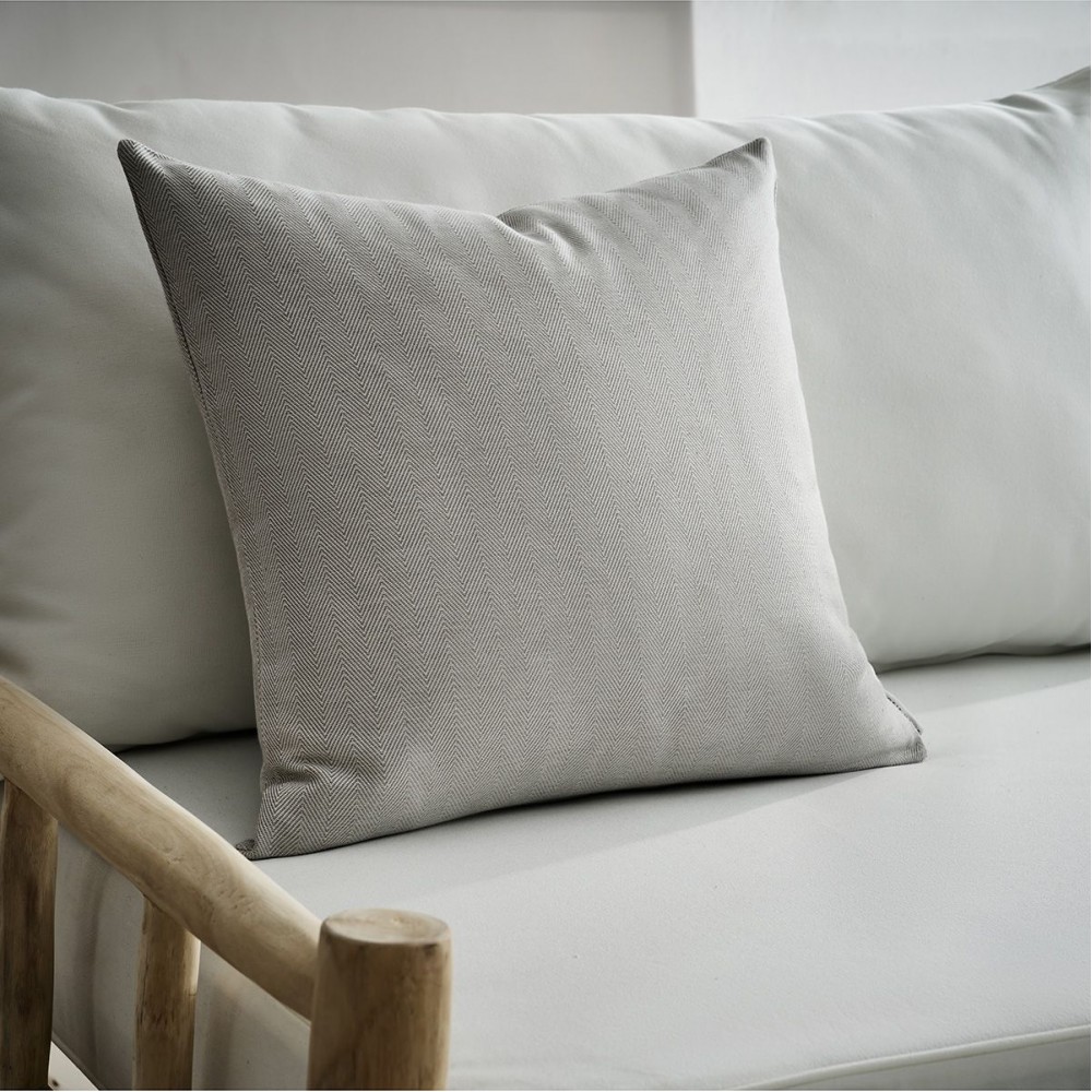 Gofis Home - Μαξιλαροθήκη 50x50cm Rene Rock Grey SS24 732/15