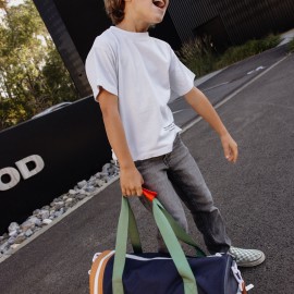 Hello Hossy - Κυλινδρική Τσάντα Βόλτας Mini Marine