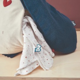 Complices - Λούτρινο Πιγκουινάκι Με Πανάκι Αγκαλιάς Μπλε