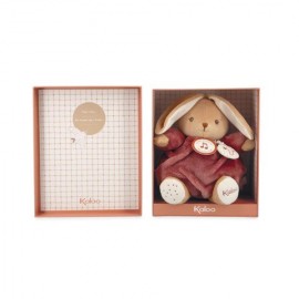 Intemporel - Υφασμάτινο Μουσικό Κουνελάκι Bordeaux 17cm