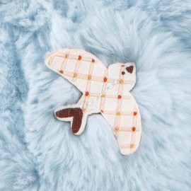 Intemporel - Μαλακό Αρκουδάκι Patapouf Γαλάζιο 17cm