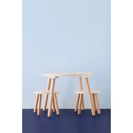 Kids Concept - Ξύλινο Σετ Τραπεζάκι White Kids Concept - Ξύλινο Σετ Τραπεζάκι White