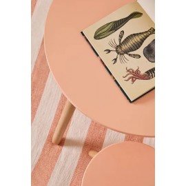 Kids Concept - Ξύλινο Σετ Τραπεζάκι Apricot