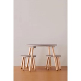 Kids Concept - Ξύλινο Σετ Τραπεζάκι Light Brown Kids Concept - Ξύλινο Σετ Τραπεζάκι Light Brown