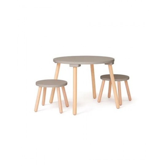 Kids Concept - Ξύλινο Σετ Τραπεζάκι Light Brown Kids Concept - Ξύλινο Σετ Τραπεζάκι Light Brown