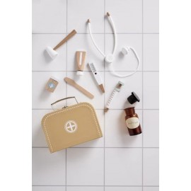 Kids Concept - Βαλιτσάκι Γιατρού Με Ξύλινα Όργανα Μπεζ Kids Concept - Βαλιτσάκι Γιατρού Με Ξύλινα Όργανα Μπεζ