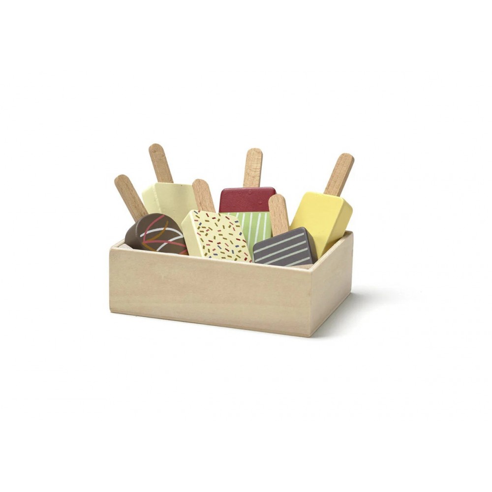 Kids Concept - Σετ 6 Ξύλινα Ξυλάκια Παγωτού Kids Concept - Σετ 6 Ξύλινα Ξυλάκια Παγωτού