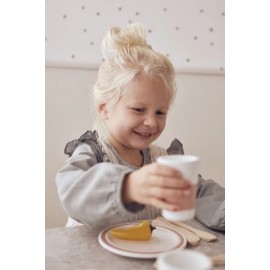 Kids Concept - Ξύλινο Σετ Με 4 Σερβίτσια