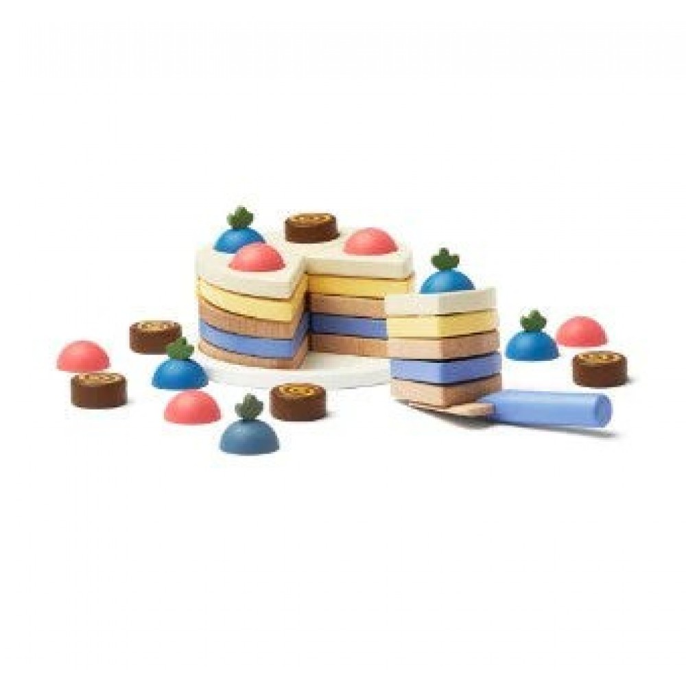Kids Concept - Ξύλινη Τούρτα Με Στρώσεις Kid's Hub