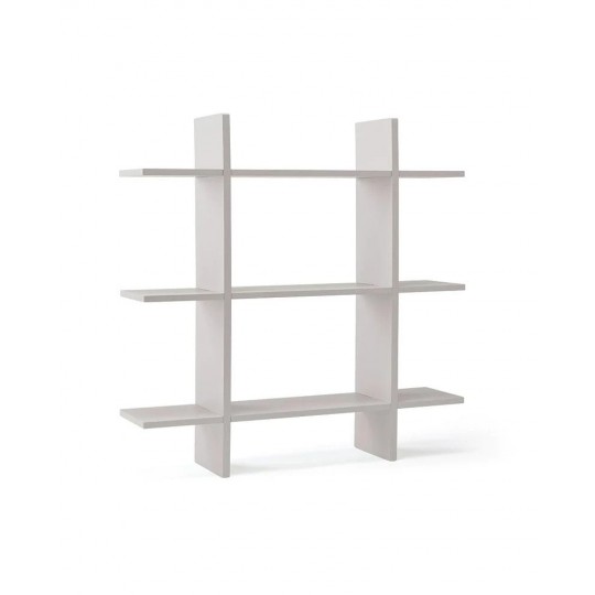 Kids Concept - Ξύλινο Ράφι 3 Επιπέδων Grey