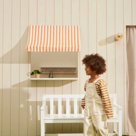 Kids Concept - Παιδικό Ξύλινο Σετ Καναπές Και Τραπεζάκι Κήπου White