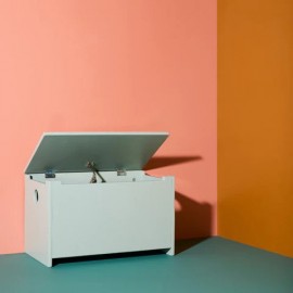 Kids Concept - Μπαούλο Αποθήκευσης Κομοδίνο Star Πράσινο