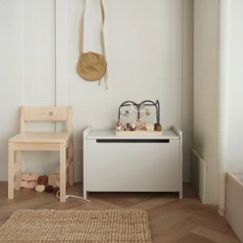 Kids Concept - Μπαούλο Αποθήκευσης / Κομοδίνο Star Γκρι