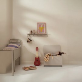 Kids Concept - Μπαούλο Αποθήκευσης / Κομοδίνο Star Γκρι