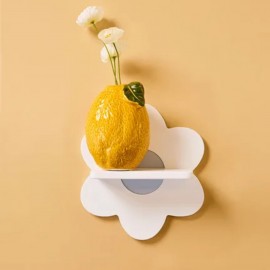 Kids Concept - Ξύλινο Ράφι Τοίχου Flower White