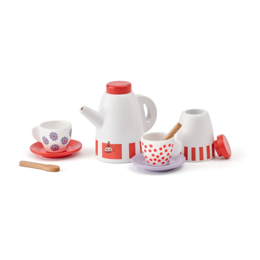 Kids Concept - Ξύλινo Σετ Καφέ Moomin