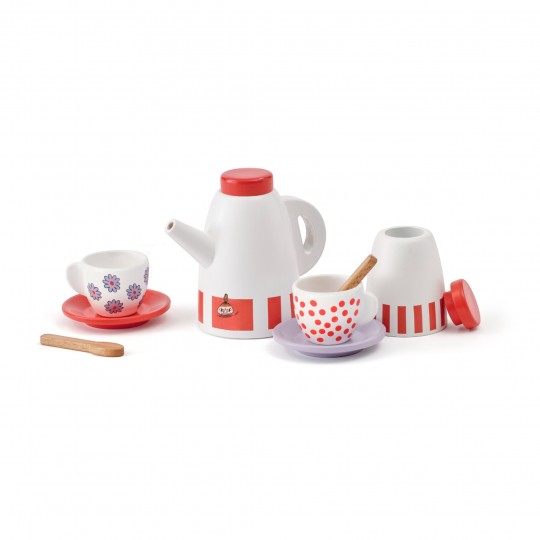 Kids Concept - Ξύλινo Σετ Καφέ Moomin