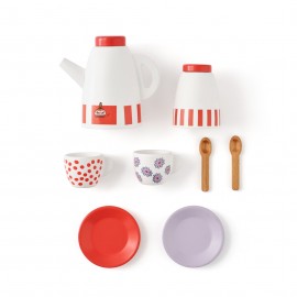 Kids Concept - Ξύλινo Σετ Καφέ Moomin