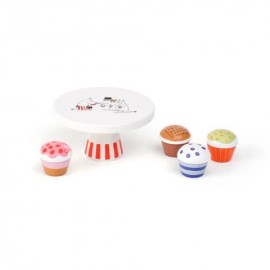 Kids Concept - Ξύλινο Σετ Διακόσμησης Γενεθλίων Moomin