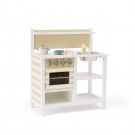 Kids Concept - Ξύλινη Κουζίνα Kid's Hub Λευκό