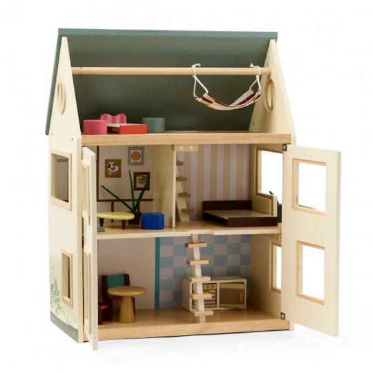 Kids Concept - Ξύλινο Τριώροφο Κουκλόσπιτο Aiden