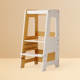 Kids Concept - Learning Tower Star Grey Mustard