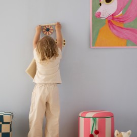 Kids Concept - Σετ 3 Ξύλινες Κρεμάστρες Circus